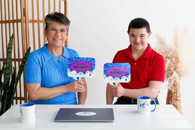 Caregiver and care recipient connecting